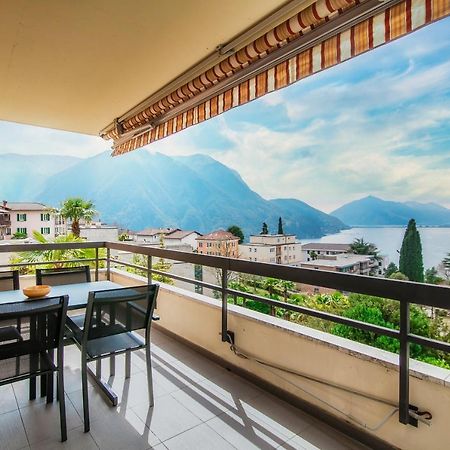 Goccia Di Lago Lake View 盧加諾 外观 照片