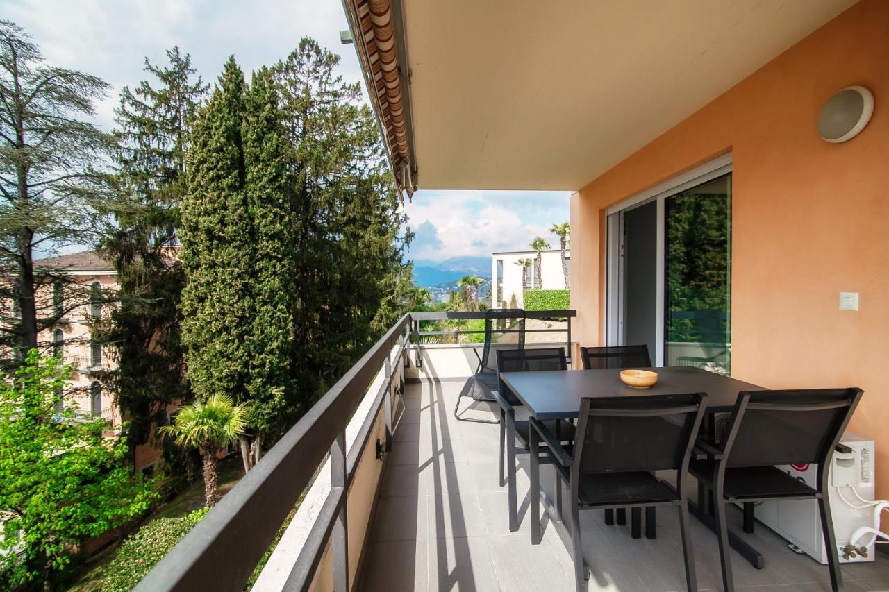 Goccia Di Lago Lake View 盧加諾 外观 照片