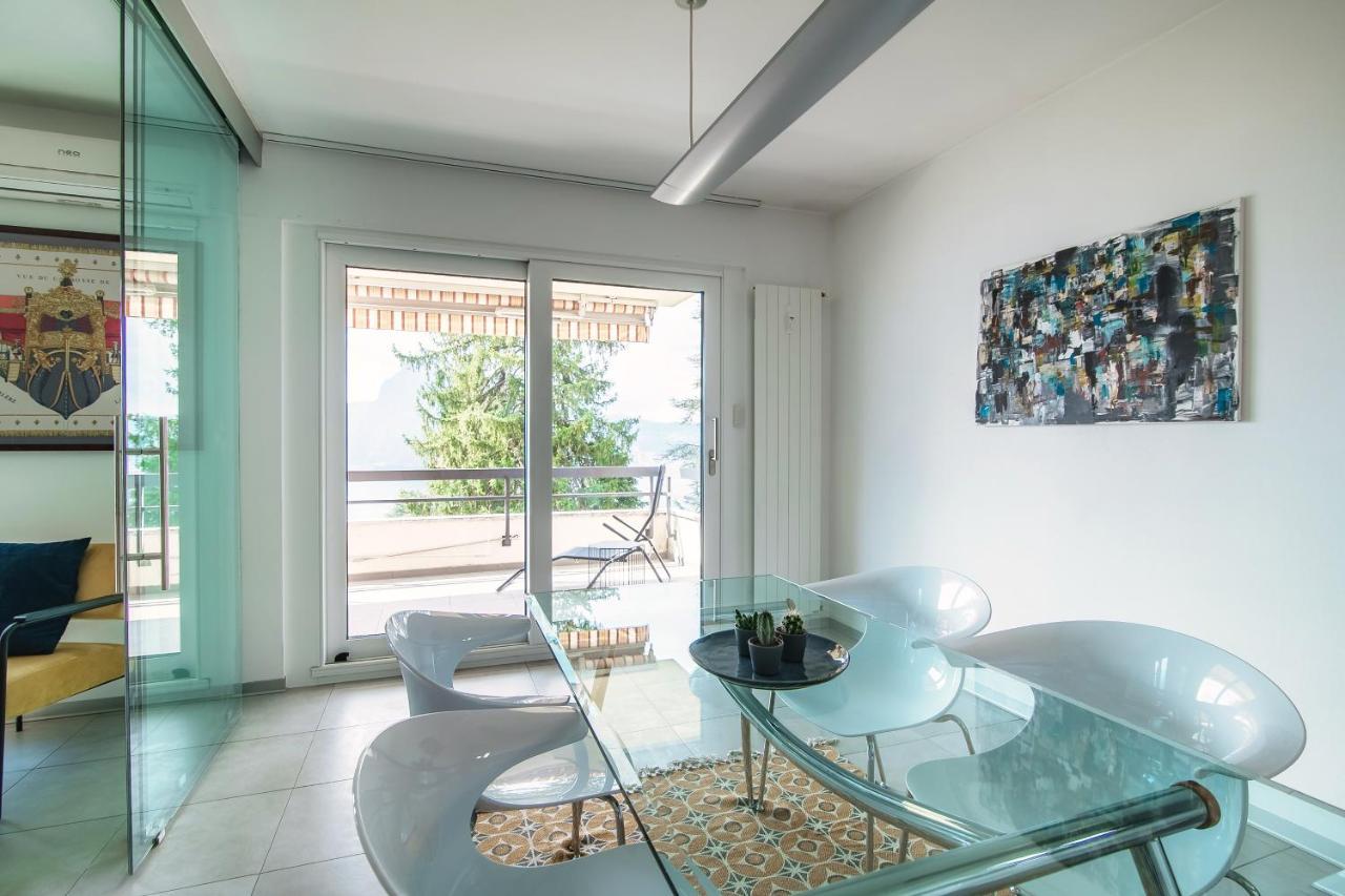 Goccia Di Lago Lake View 盧加諾 外观 照片