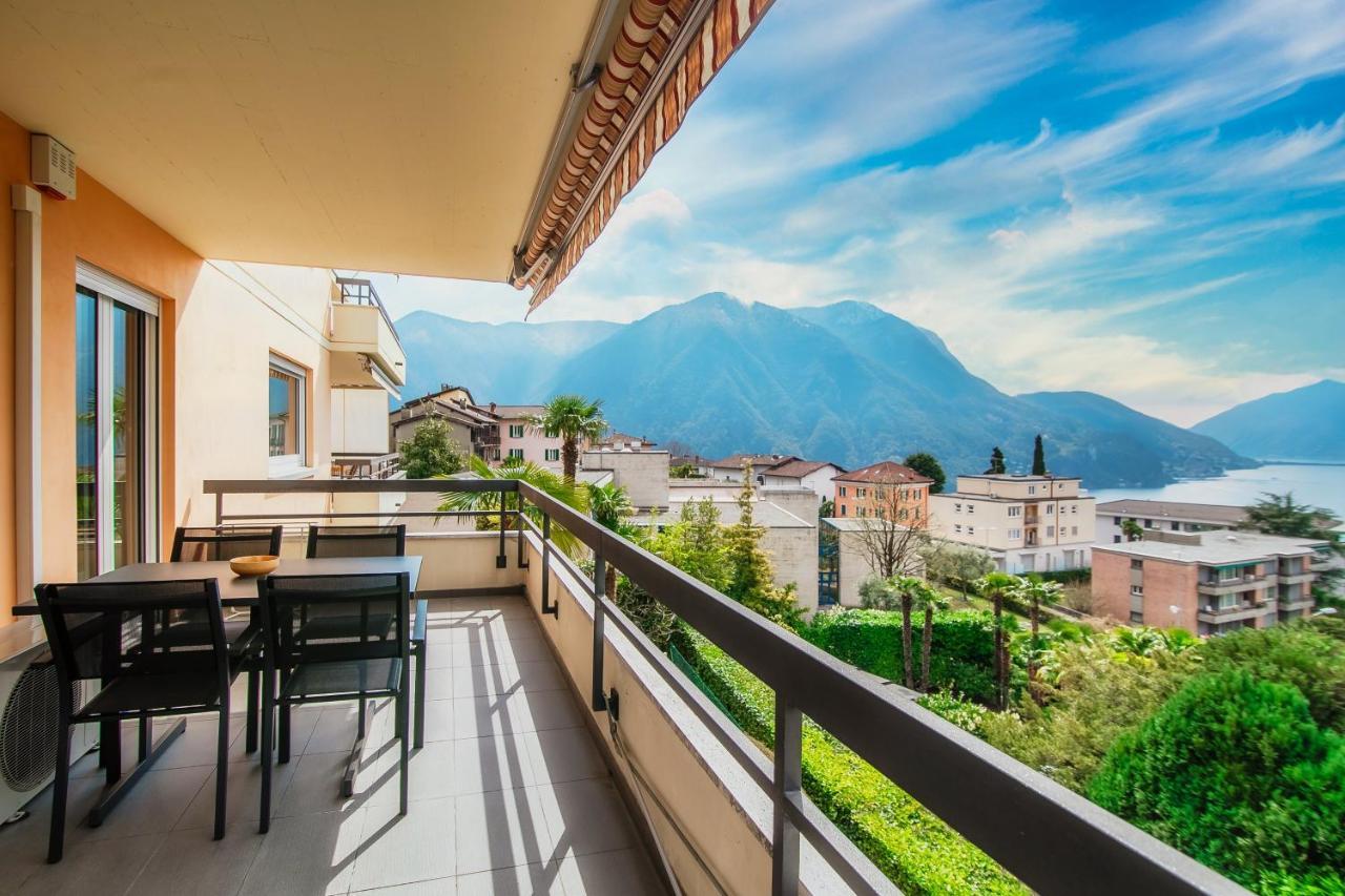 Goccia Di Lago Lake View 盧加諾 外观 照片